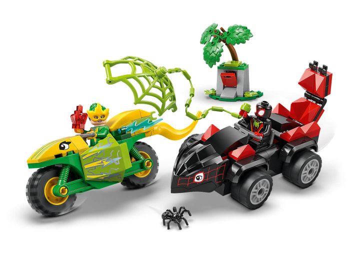 Spin and Electro Dinosaur Vehicle Chase