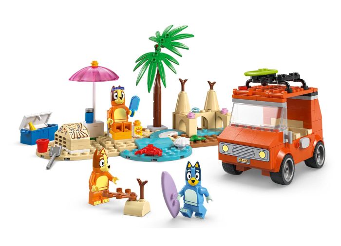 Bluey's Beach & Family Car Trip