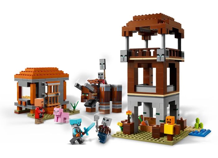 The Pillager Outpost and Ravager