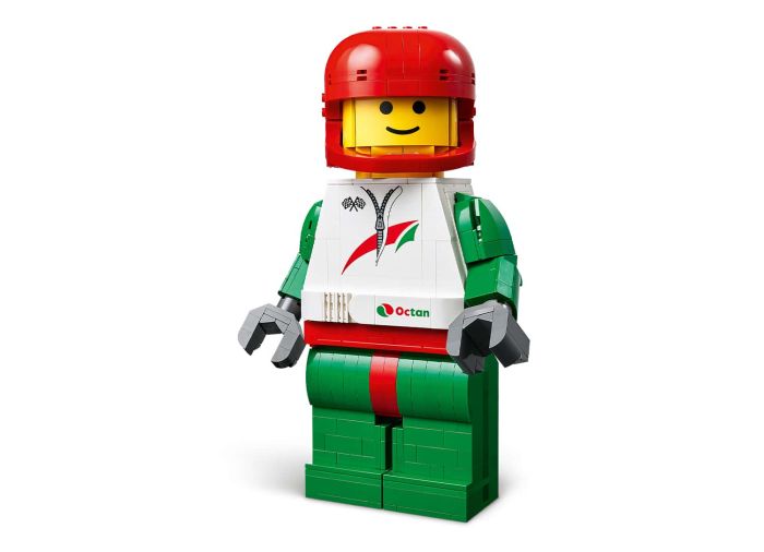 Up-Scaled Racing Driver Minifigure