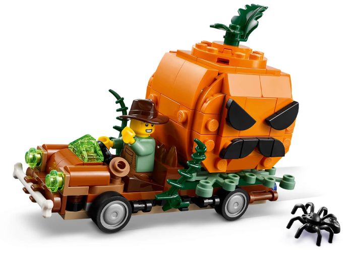 Jack-O'-Lantern Pickup Truck