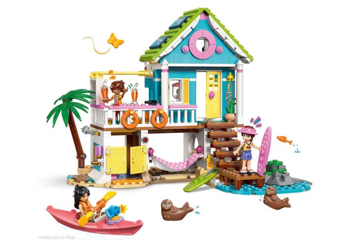 Beach House with Seals