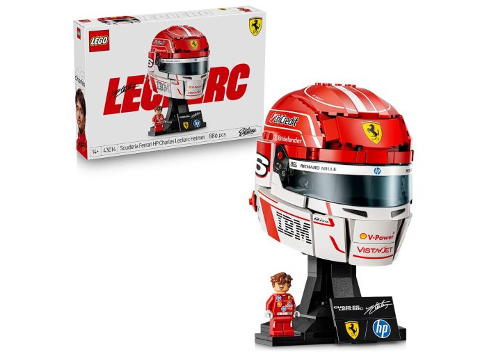 LEGO® Scuderia Ferrari HP Charles Leclerc Helmet