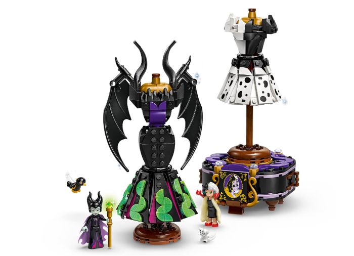 Maleficent's and Cruella De Vil's Dresses