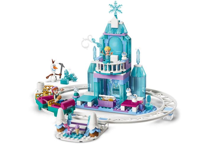 Elsa's Ice Castle & Snow Ride Adventure
