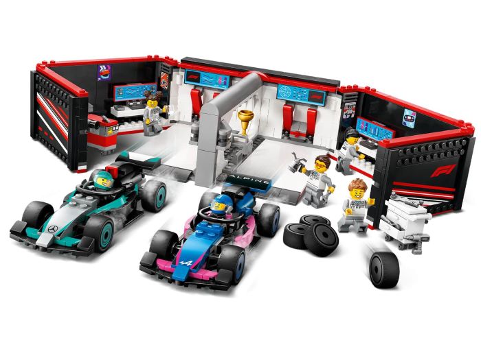 F1® Garage & Mercedes-AMG & Alpine Cars