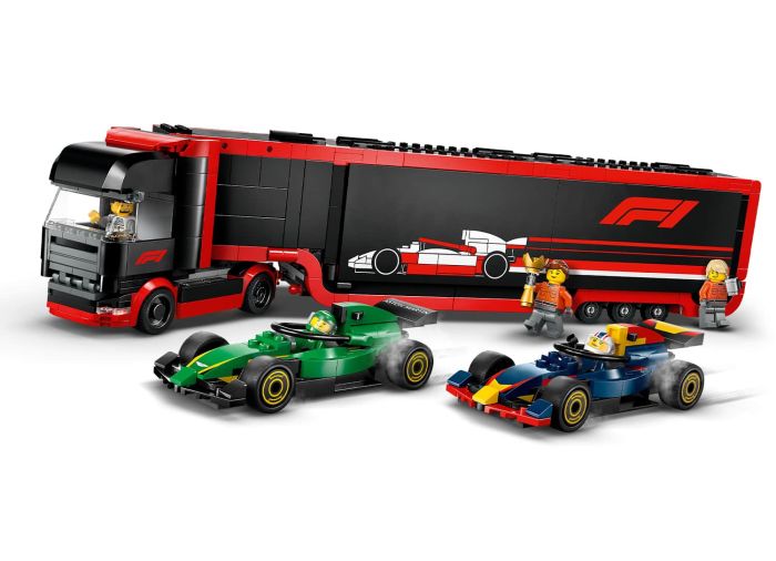 F1® Truck with RB20 & AMR24 F1® Cars