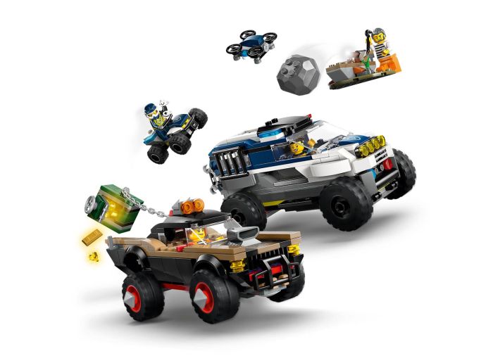 Off-Road Police Car Chase