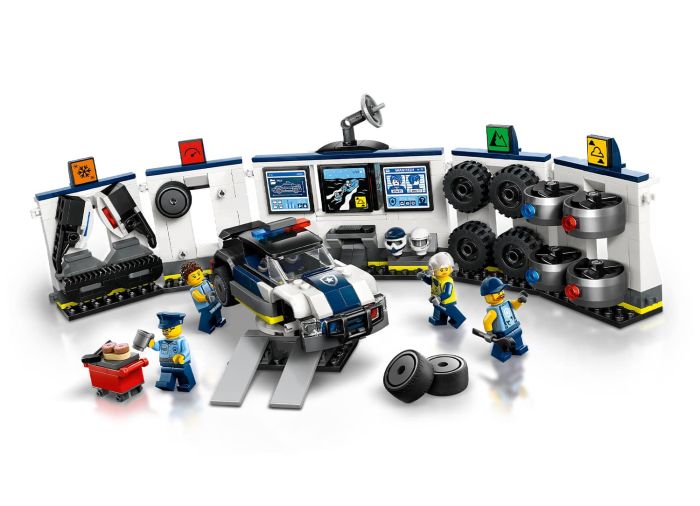 Custom Police Car Garage