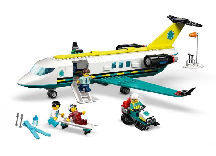 Emergency Air Ambulance Airplane