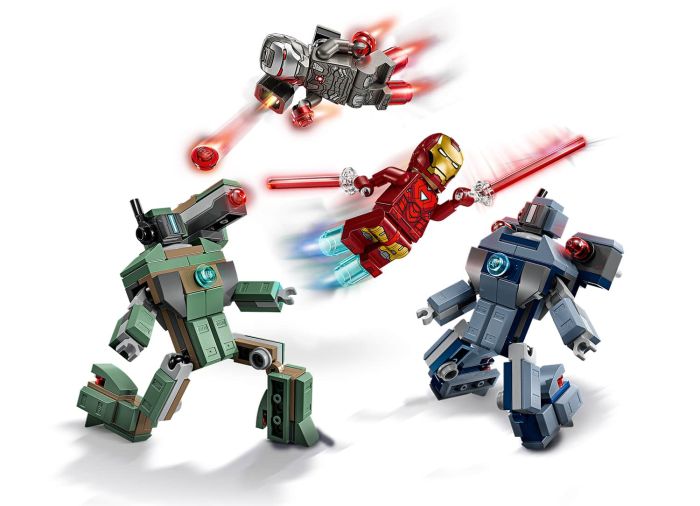 Iron Man & War Machine vs. Hammer Drones