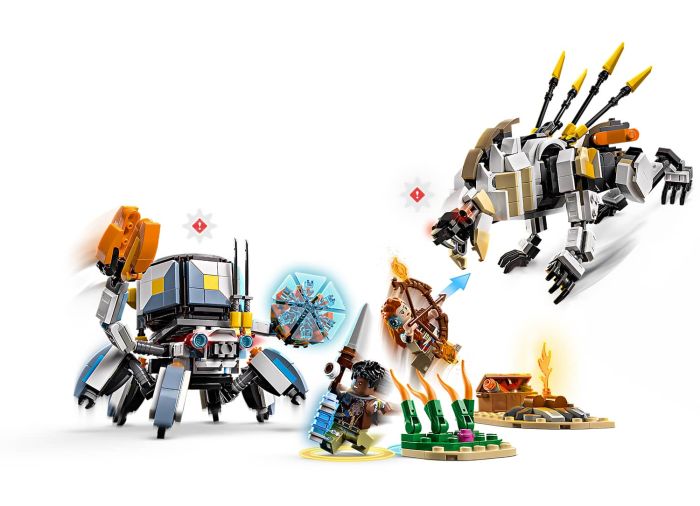 Aloy & Varl vs. Shell-Walker & Sawtooth