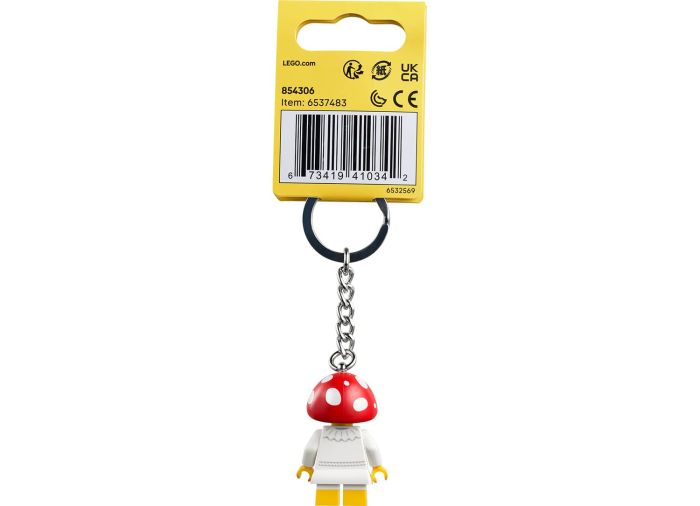 Mushroom girl key chain