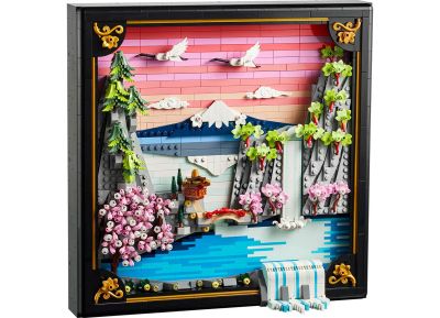 Japanese Cherry Blossom Landscape