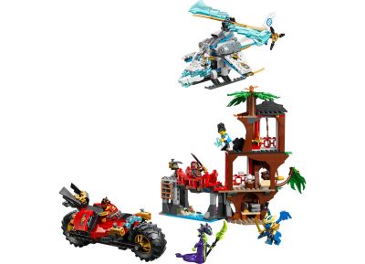 Ninja Vehicle Tree House Battle