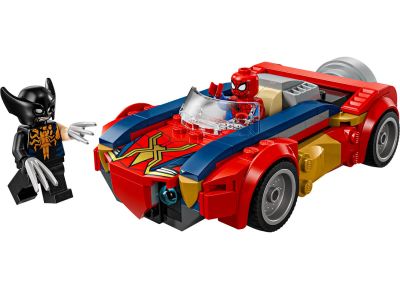 Spider-Man Car vs. Venomized Wolverine