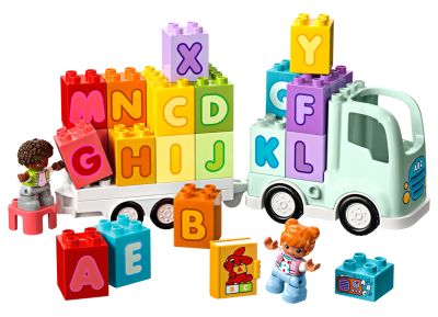 Alphabet truck