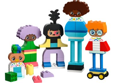 Buildable people with big emotions