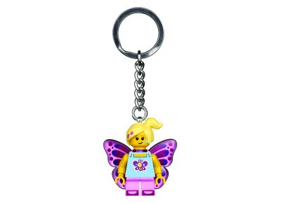 Butterfly Girl Key Chain