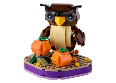 Halloween Owl Key Chain