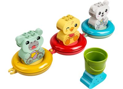 Bath Time Fun: Floating Animal Train