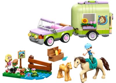 Horse & Baby Foal Trailer