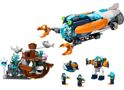 Deep-Sea Explorer Submarine