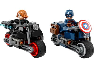 Black Widow & Captain America Motorcycles