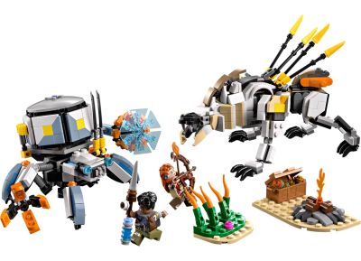 Aloy & Varl vs. Shell-Walker & Sawtooth