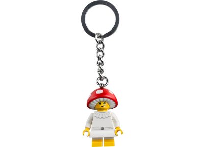 Mushroom girl key chain